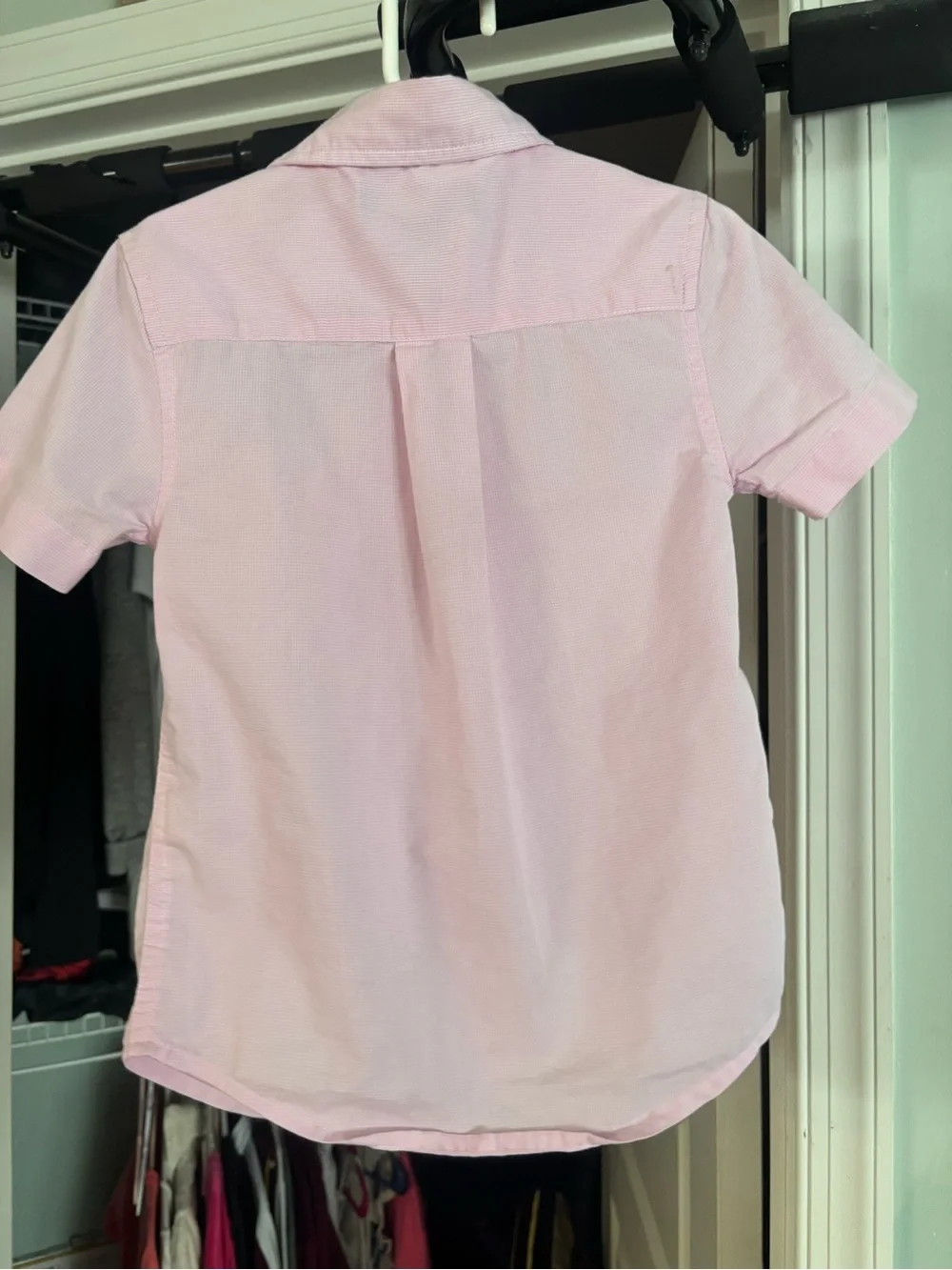 NWOT Boys’ Ralph Lauren Pink Short-Sleeve Oxford Shirt